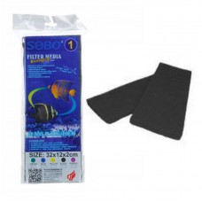 SOBO FİLTRE SÜNGERİ 32X12X2 SİYAH