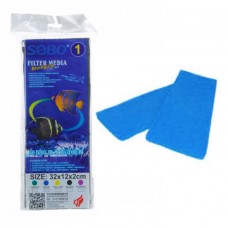 SOBO FİLTRE SÜNGERİ 32X12X2 MAVİ