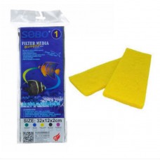 SOBO FİLTRE SÜNGERİ 32X12X2 SARI